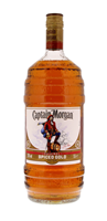 Image de Captain Morgan Spiced Gold Barrel Bottle 35° 1.5L