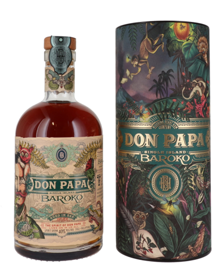 Image sur Don Papa Baroko Limited Edition Canister 40° 0.7L