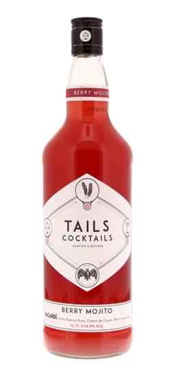 Image sur Tails Bacardi Mojito Berry 14.9° 1L