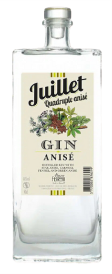 Image sur Maison Ferroni Gin Juillet Quadruple Anisé 44° 0.5L