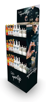 Image de Display 48 Spirits 70 cl Mix (12 Roku Gin, 12 Jim Beam, 12 Zubrowka Biala, 12 Mandarine Napoléon) 39.63° 33.6L