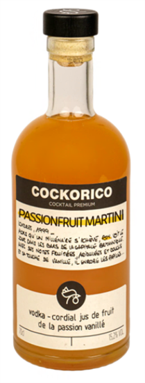 Image sur Cockorico Passion Fruit Martini 15.2° 0.7L