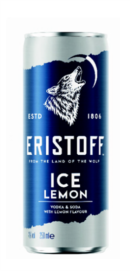 Image sur Eristoff Ice Lemon Can 4° 0.25L